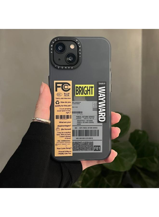 S-TOP Case For iPhone 12 Double Layer Frosted IMD Series TPU + PC Phone Case - Image 5