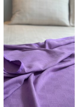 Alla Turca Double Natural Cotton Pike Set Purple  - Image 3