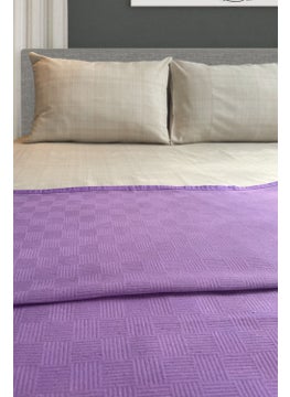 Alla Turca Double Natural Cotton Pike Set Purple  - Image 2