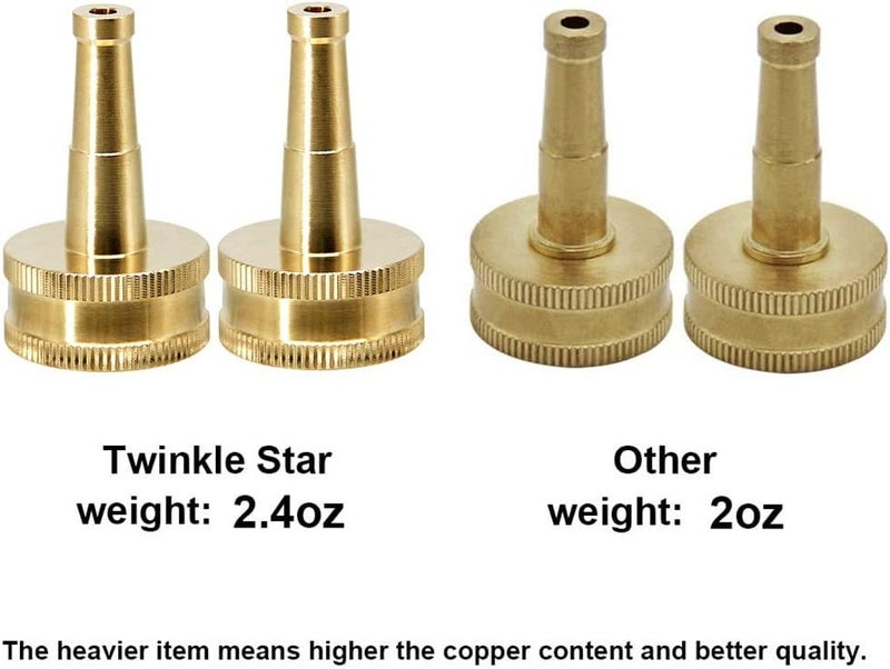 Twinkle Star Brass Jet Sweeper Jet Nozzle, 2 Pack, TWIS3431 - Image 3