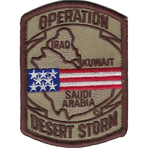 FindingKing Operation Desert Storm Patch Brown 3" - Image 5