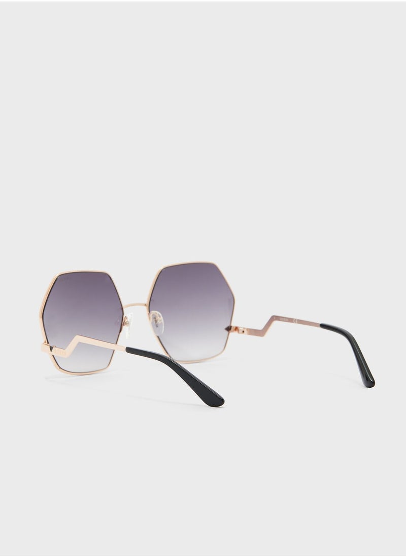 GUESS Octagon Shape Sunglasses  - Image 2