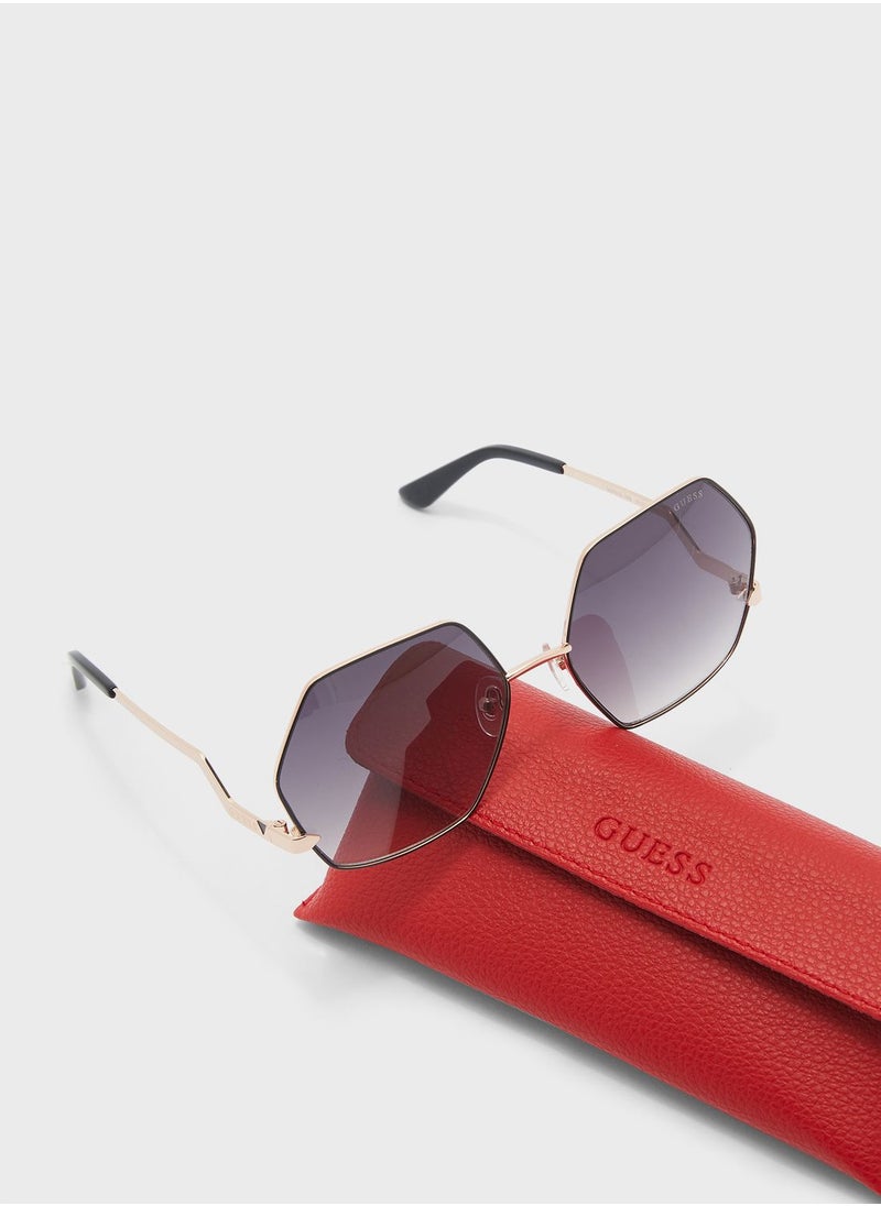 GUESS Octagon Shape Sunglasses  - Image 4