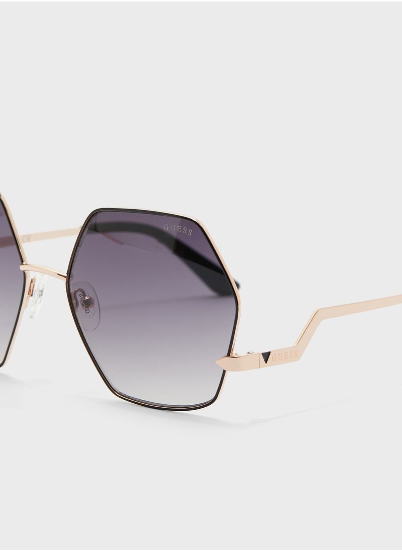 GUESS Octagon Shape Sunglasses  - Image 3