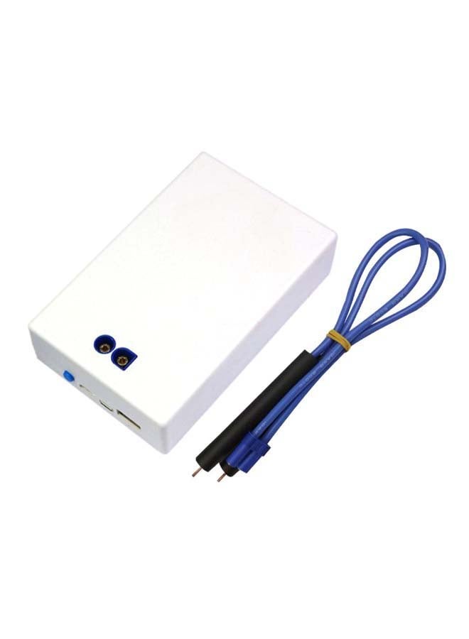 NIBEMINENT Portable Spot Welding Machine With Battery White/Blue/Black 15cm - Image 1