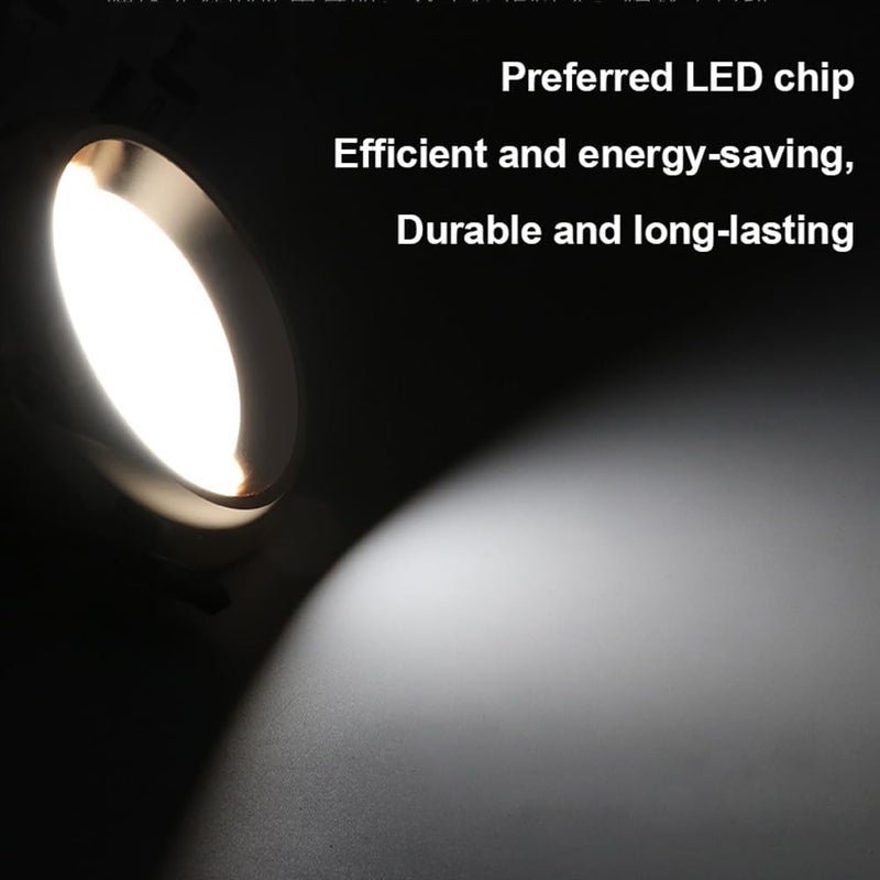 [Fast delivery to major cities] 5W 7W LED Recessed Downlight Baffle Trim - Ultra-Thin Spotlight for Cabinet, Wardrobe, and Ceiling Lighting, 5w-Warm Light Reliable quality Fresh arrival local warehouse High durability One-time only offer Top rated sales item Exclusive deal High popularity pick Exclusive bargain Not sold elsewhere Designed for Saudi taste Reduce daily hassle Exclusive new arrivals Practical daily solution Top pick for Saudi summer Must-have for every family Fast delivery across KSA Limited availability Buyer exclusive unique piece Renewed new edition Ideal for home use Made per KSA market demand Durable for repeated use Combine quality & fair price Multi-scene application - Image 4