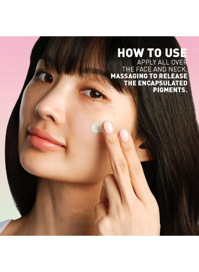 Erborian CC Red Correct SkincareFirst Green Color Corrector with Centella Asiatica Illuminating Color Corrector with Redness Coverage SPF 25 Cica Korean Skincare - Image 5