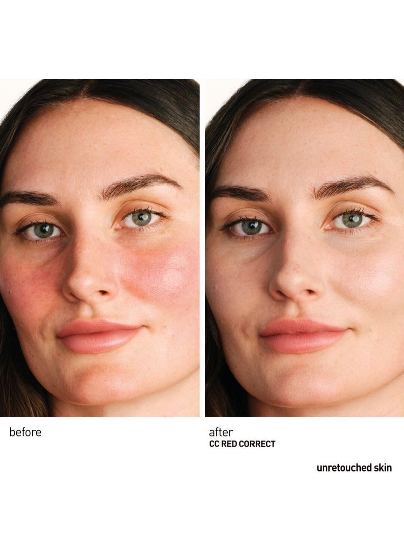 Erborian CC Red Correct SkincareFirst Green Color Corrector with Centella Asiatica Illuminating Color Corrector with Redness Coverage SPF 25 Cica Korean Skincare - Image 2