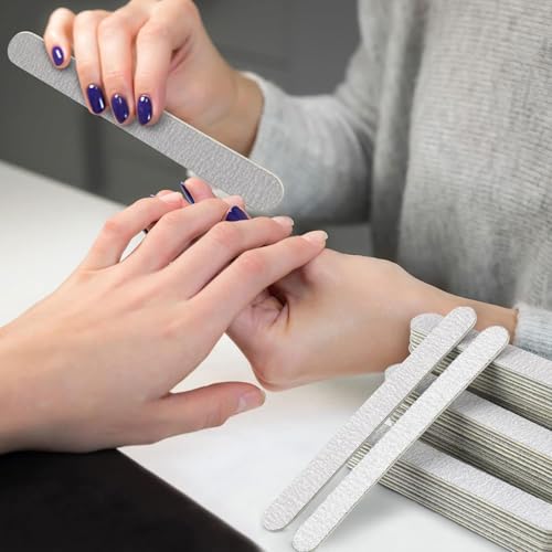 TRITON Professional 150/220 Double Sided Nail Filer/Emery Board/Buffer/Polisher, Reusable Sponge File Manicure Pedicure Tool for Home and Salon Use - Image 4