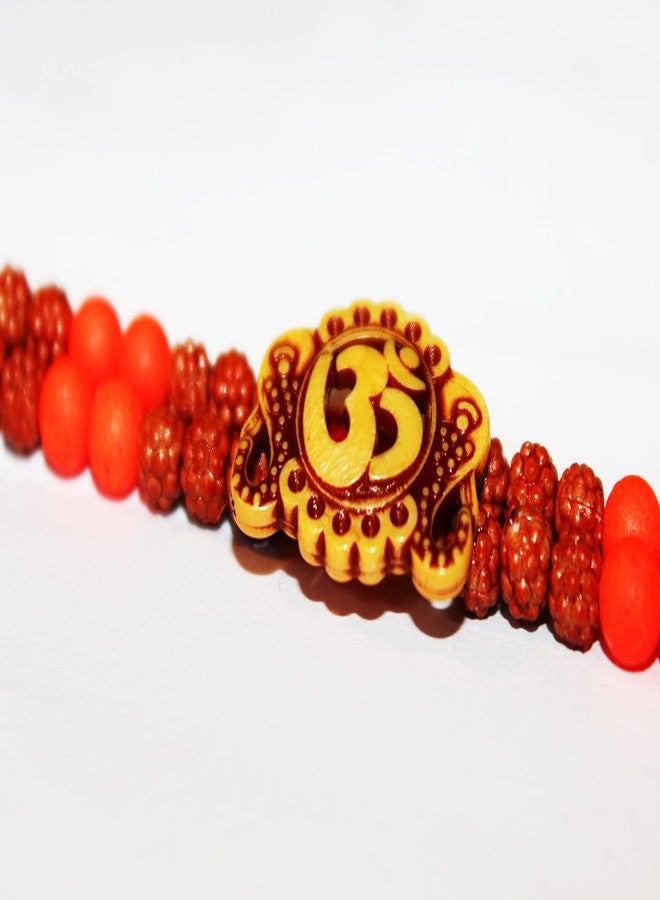 iberry's Rakhi Gift Pack with Set of Two Rakhi & Rakshabandhan Card and Roli Chawal for Brother | rakhi for brother (2222)-Best Gift from Sister - Image 3