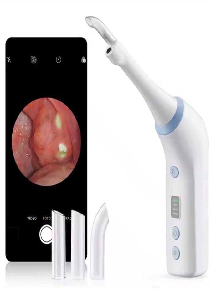 Electronic tonsil stone removal kit visualization, clear view, oral cleaning care tool - Image 1