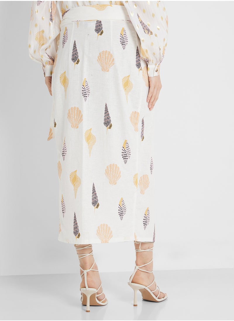 Never fully Dressed Front Slit High Waist Skirt  - Image 2
