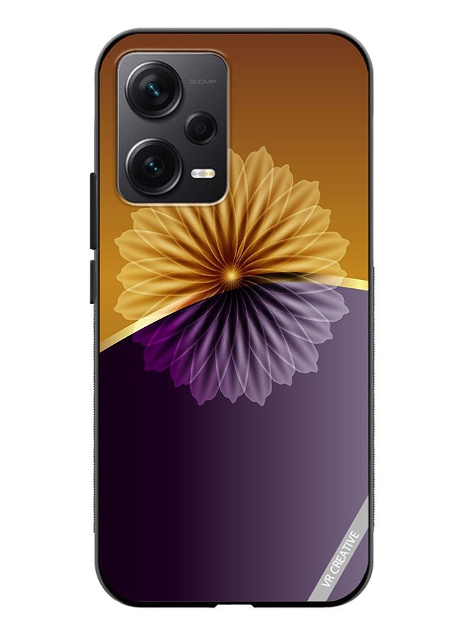 VR CREATIVE Protective Case Cover For Xiaomi Redmi Note 12 Discovery Flower Design Multicolour - Image 1