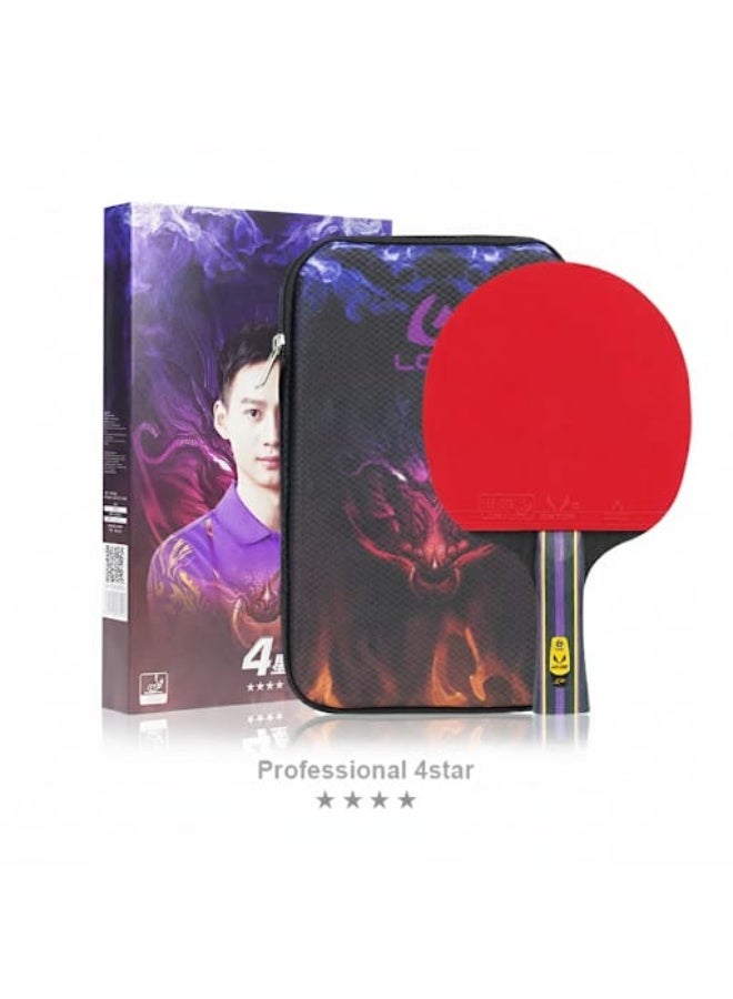 مضرب تنس طاولة احترافي 4 نجوم - للمنافسات والتدريب المتقدم - Image 1