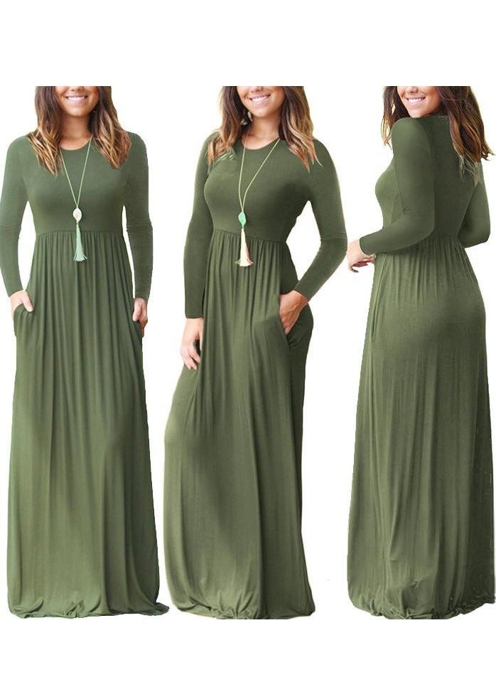 Women's cotton maxi dress