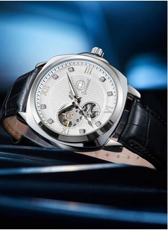 Gucamel Men's Fashionable Business Waterproof Fully Automatic Mechanical Watch  - Image 2