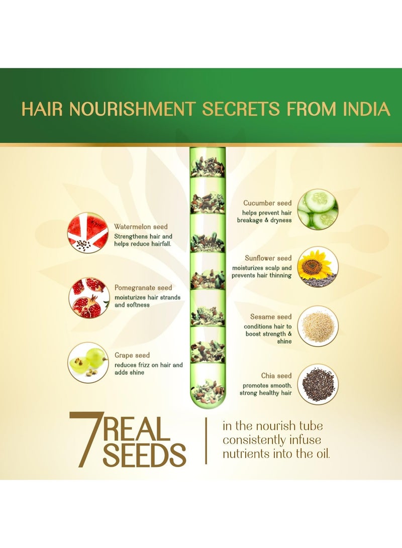 Herbsindia Amla & 7 Herbal Seeds Hair Oil   280ml - Image 4