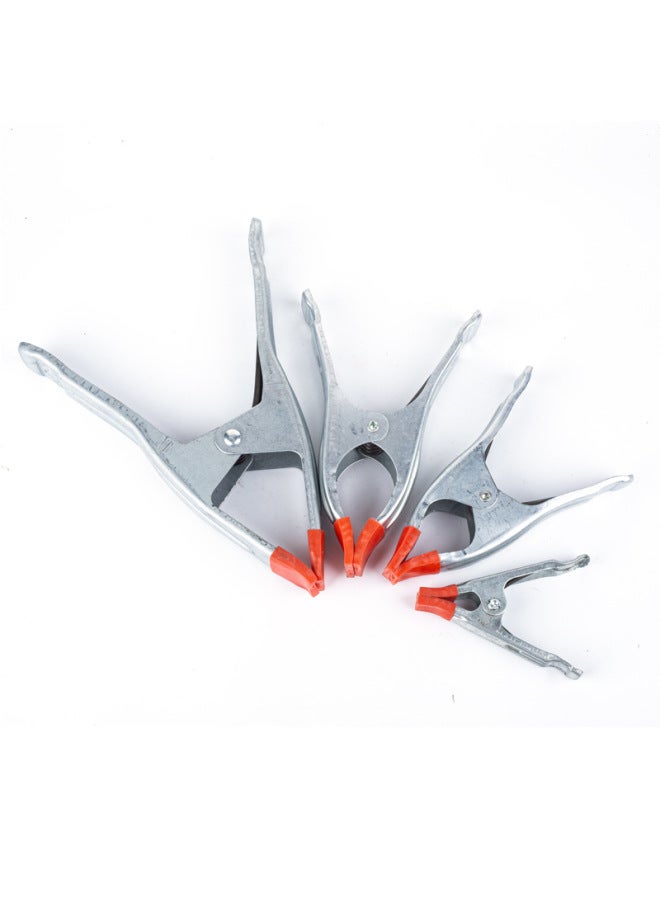 Strong Spring Steel Plate Clip A- Clip Woodworking Stone Holding Tool Thickened A- Clip Marble Tile Fixing Clip-Specification Model:9-inch A- Shaped Steel Plate Clip ]  - Image 5