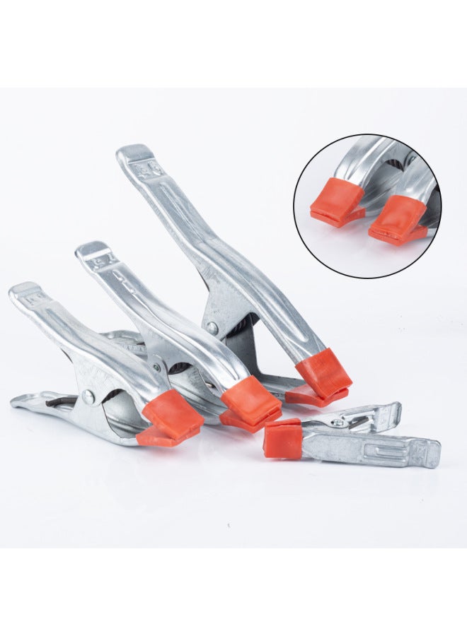 Strong Spring Steel Plate Clip A- Clip Woodworking Stone Holding Tool Thickened A- Clip Marble Tile Fixing Clip-Specification Model:9-inch A- Shaped Steel Plate Clip ]  - Image 3