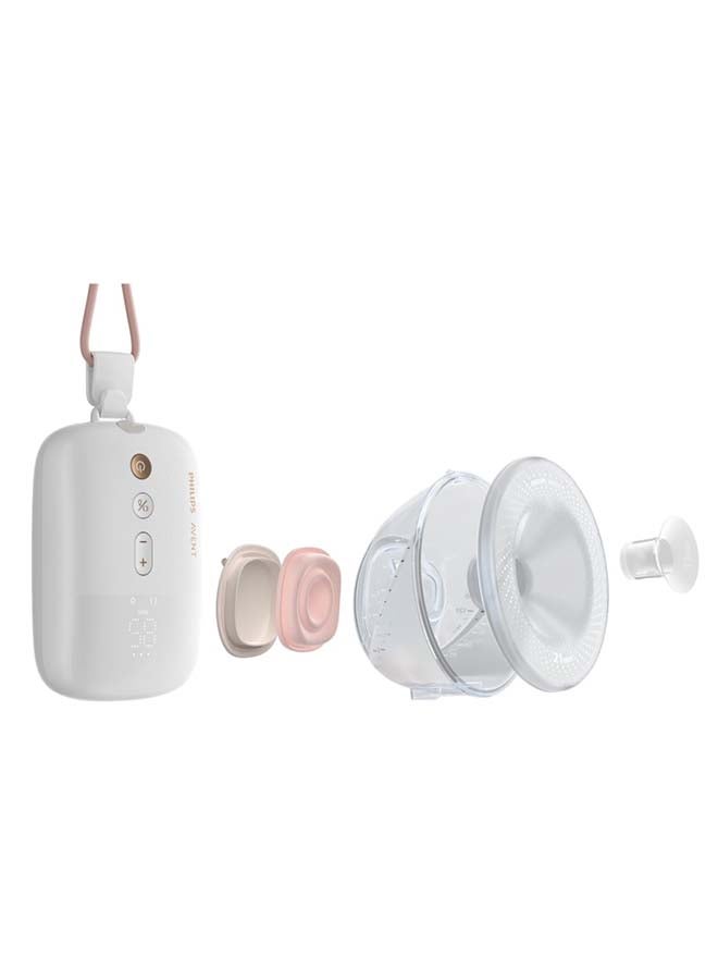 Philips Avent Hands-Free Double Electric Breast Pump, Hospital-Strength Quiet Motor, Mimics Baby's Drinking Rhythm, Pumps up to 85 Times per Minute, Light Collection Cup, 4 Breast Shields, Model SCF532/11 - Image 4