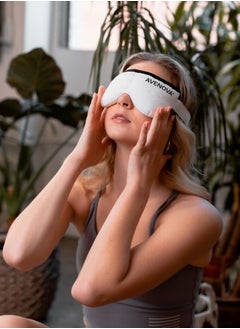 Avenova Moist Heating Eye Compress Mask – Reusable & Microwavable Eye Mask Provides Relief from Allergies, Sinuses, Headaches, Puffy and Irritated Eyes, Dry Eyes, Blepharitis, and Styes  - Image 5
