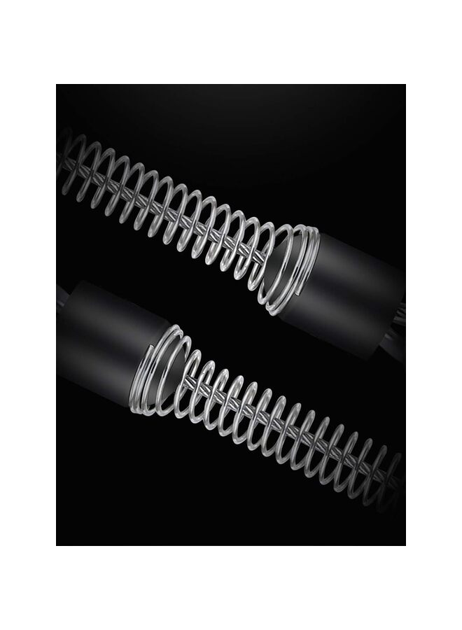 Self Retracting Lifeline, Fall Protection Self Retracting Shock Absorbing Lanyard Cable (150KG,3M) - Image 4