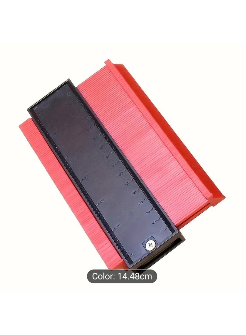 Flexible Plastic Contour Gauge - Adjustable & Reusable Curve Measuring Tool with Flexible Body for Precision Architectural, Carpentry, & - Durable Plastic Frame for Construction & Home Renovation - Image 3