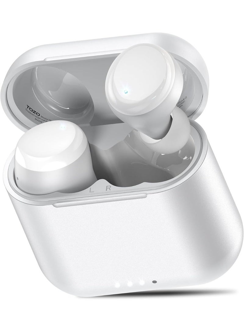 TOZO T6 Wireless Earbuds Bluetooth 5.3 Headphones, Ergonomic Design in-Ear Headset, 50Hrs Playtime with Wireless Charging Case, APP EQ Customisable, IPX8 Waterproof, New Upgraded Version - Image 1