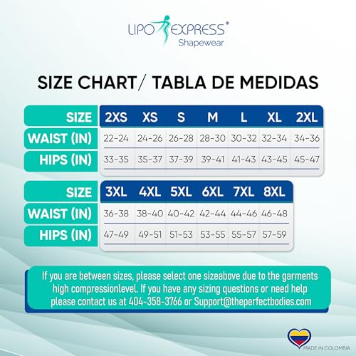 lipo express Stage 1 Post Surgery Colombian Faja- for Surgical Recovery BBL Lipo360 Tummytucks Faja Reductora Short Sleeves & Bra (White, 4X Large) - Image 2
