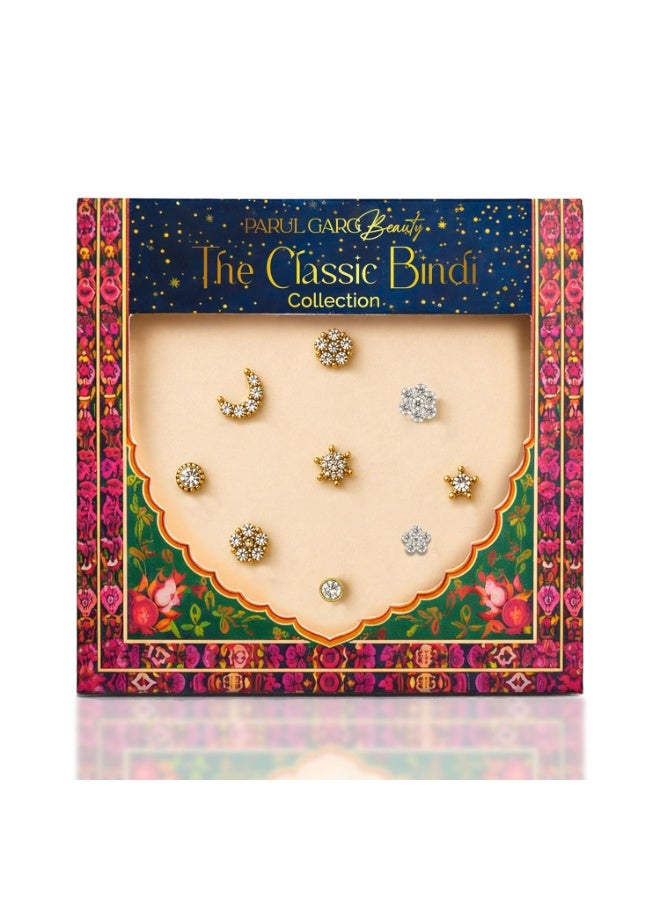 Parul Garg Beauty Stick-On Nose Bindi Patta | No Piercing Nose Pins for Women | Self Adhesive Nose Stud | Reusable Nose Bindis for Wedding, Festive & Daily Wear - Image 1