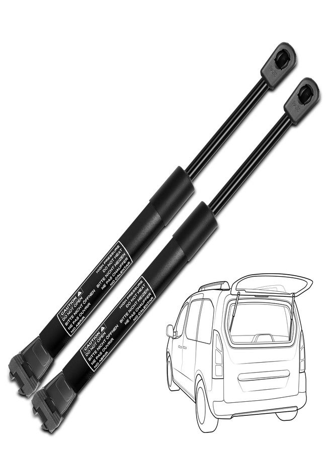 YHTAUTO قطعتان من دعامات رفع زجاج النافذة الخلفية تعملان بالغاز، بديلة لسيارة نيسان باثفايندر R51 موديلات 2005-2013 - Image 1