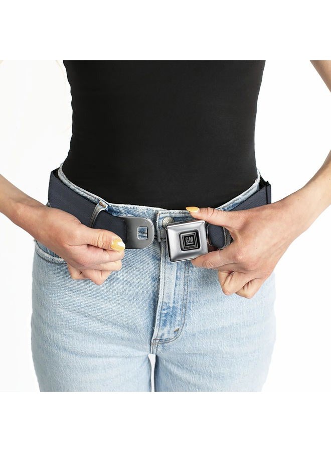 Buckle Down Men's Seatbelt Belt Black Panel Regular, 1.5" Wide-24-38 Inches - Image 5