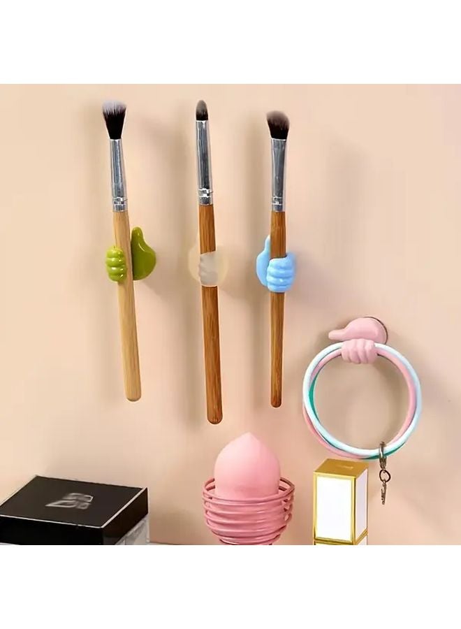 20pcs Cartoon Hand Shaped Adhesive Cable Clips Cord Organizer Hooks For Home Storage - Image 4