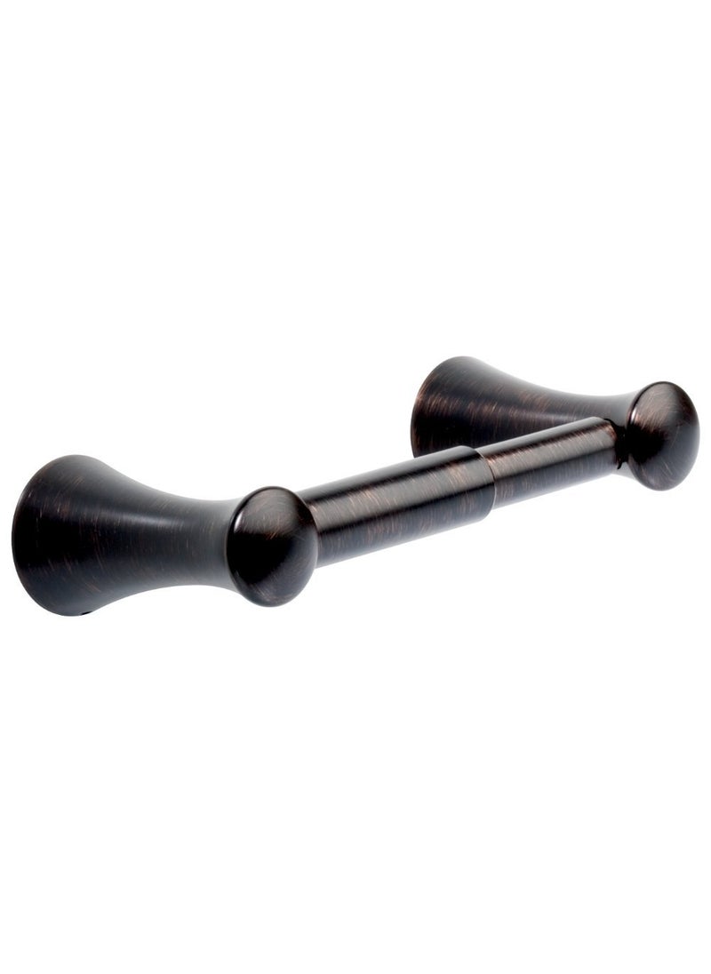 Delta Delta Lahara (1-Pack) Toilet Paper Holder Venetian Bronze Tissue Roll Holder for Bathroom Organization and Storage Spring Loaded Toilet Tissue Holder Wall Bathroom Accessories D73850-RB  - Image 1
