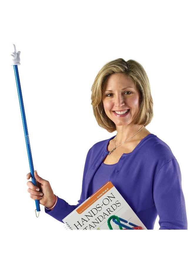 ليرننج ريسورسز مجموعة مؤشرات يدوية من Learning Resources مكونة من 3 مؤشرات يدوية طويلة جدًا مقاس 24 بوصة للأطفال من سن 3 سنوات فما فوق - Image 4