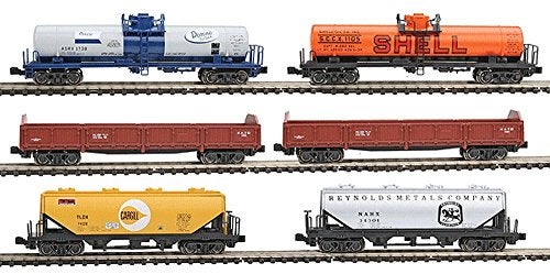 Kato USA Inc N Mixed Freight Car Set 6 KAT1066275 N Rolling Stock - Image 1
