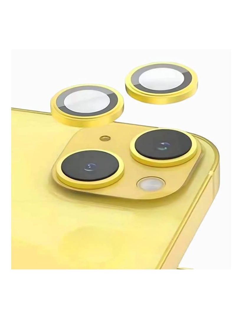 DIGI CORE iPhone 15 Plus Screen Protector 3 Pack 6.7 Inch 2.5D Curved Edges With iPhone 15 Plus Camera Lens Protector And Anti-Scratch iPhone Back PVC Clear Sheet Set (Yellow, iPhone 15 Plus) - Image 5