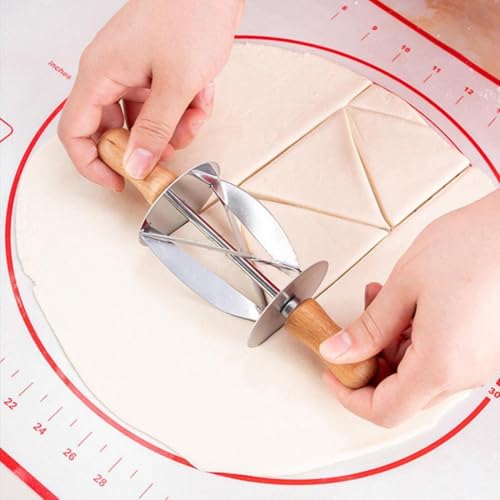 Digital Shoppy Croissant Cutter Roller – Baking Tool for Dough Shaping & Pastry Tool - Image 2