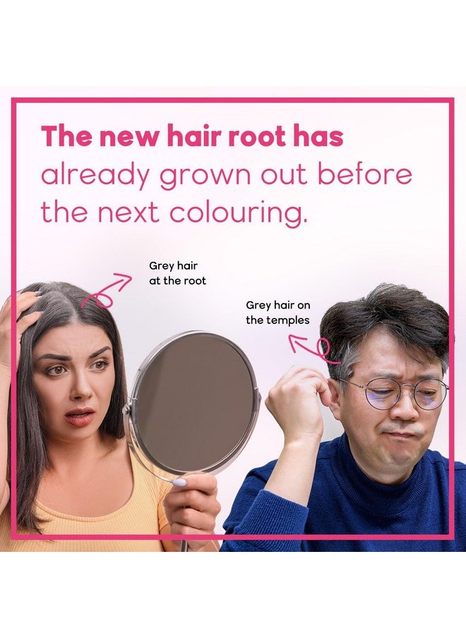 Immetee immetee Instant Hairline Touch Up Pen - Hair Dye Brush for Root Concealer, Gray Coverage (Light Yellow, 7ml/0.23fl oz)  - Image 3