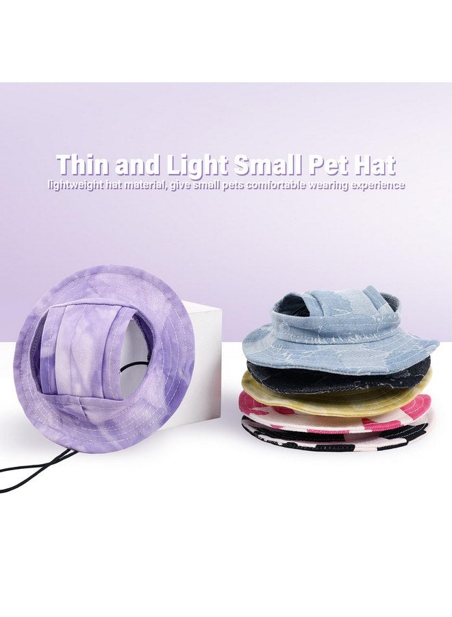 دينتران قبعات قطط DENTRUN للقطط فقط، قبعات رعاة البقر للقطط بفتحات للأذن، زي حفلات عيد ميلاد الحيوانات الأليفة الصغيرة، غطاء رأس للقطط، قبعة رعاة البقر الصغيرة، قبعة سومبريرو مضحكة للقطط الصغيرة، قبعة بيني شيواوا، ديكورات الحفلات - Image 5