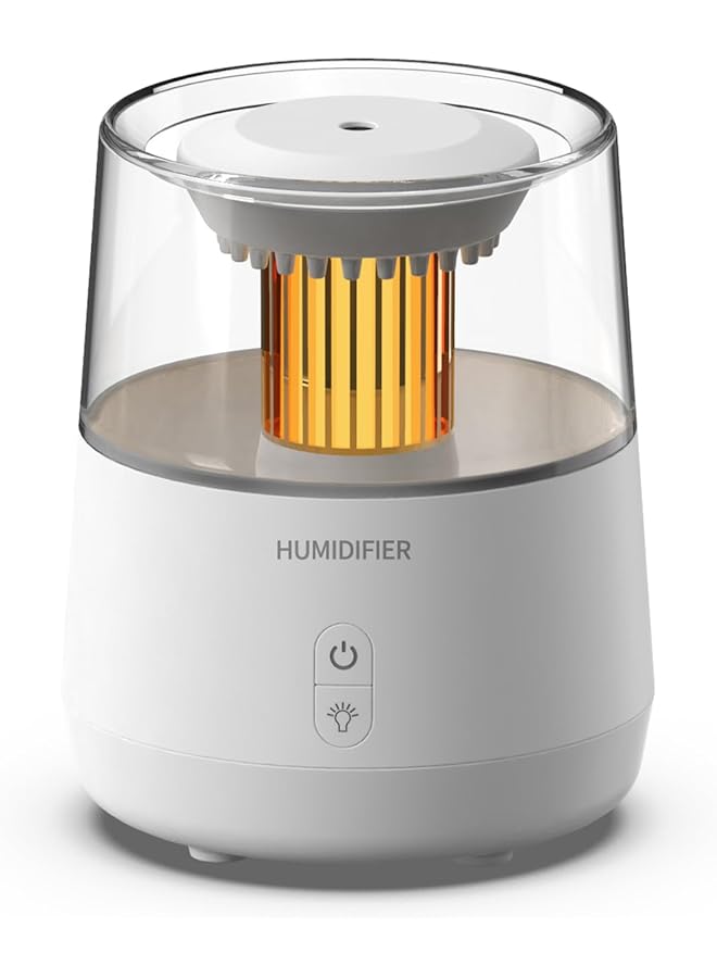 erorex Essential Oil Diffuser Water Drop Quiet Humidifiers For Home Ultrasonic 320Ml Aromatherapy Diffuser With 7 Led Color And Safety Auto Off For Home Office Yoga Bedroom White - Image 1