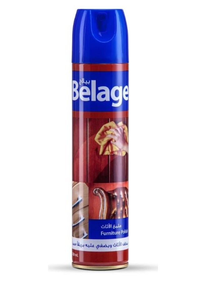 Belage Furniture Polish Spray Shine And Protection in One -300ml (Pack of 2) - Image 3