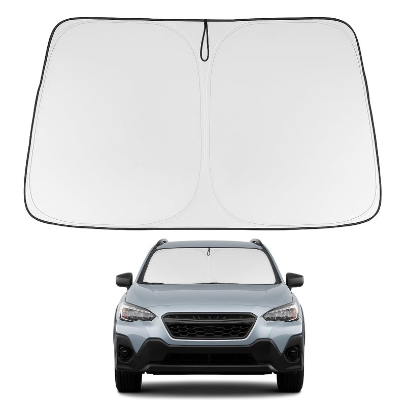 Proadsy Front Windshield Sun Shade Foldable Sunshade Protector Custom Fit 2023 2022 2021 2020 2019 2018 Subaru Crosstrek 20i Premium Limited Wagon Accessories 2023 Upgrade