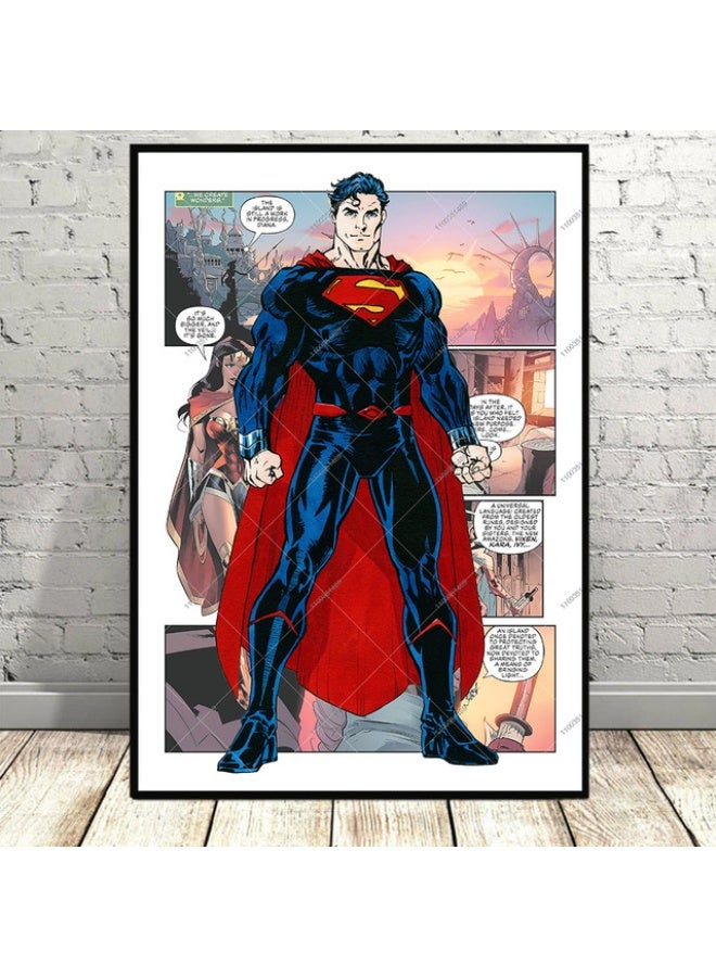 Nariele New Avengers Frameless Home Decor Wall Painting Poster