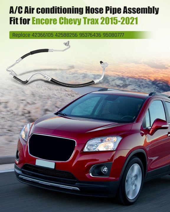 LANDSIN Air Conditioning Pipe Fit for Chevy Trax Fit for Buick Encore 20152021 Replacement 42366105 42588256 95376436 95080777 - Image 3