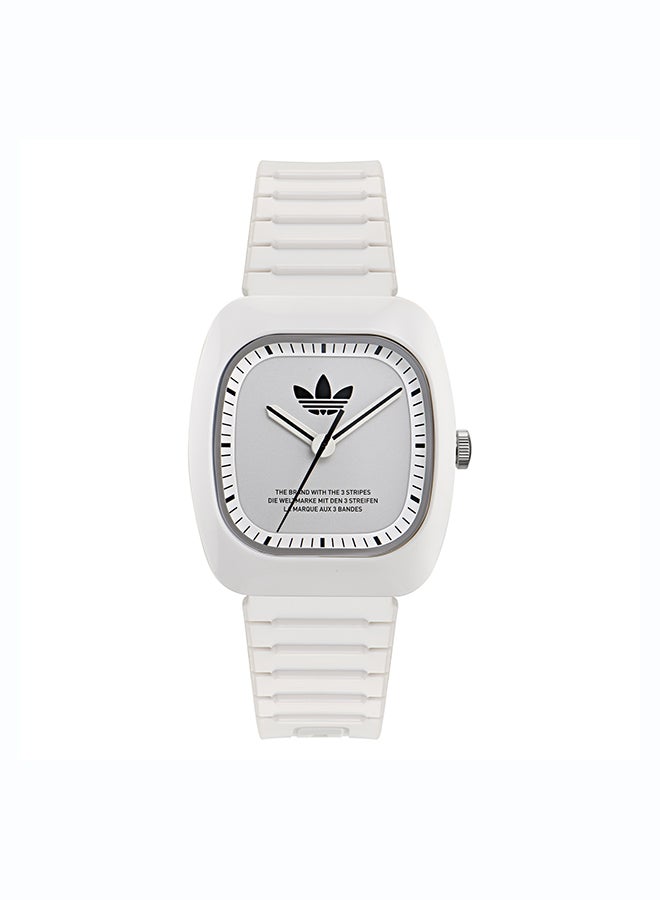 Adidas Uw Retro Wave Two Wht Cs Wht Dl 37Mm Qtz Wht Plstc Ss24 - Image 1