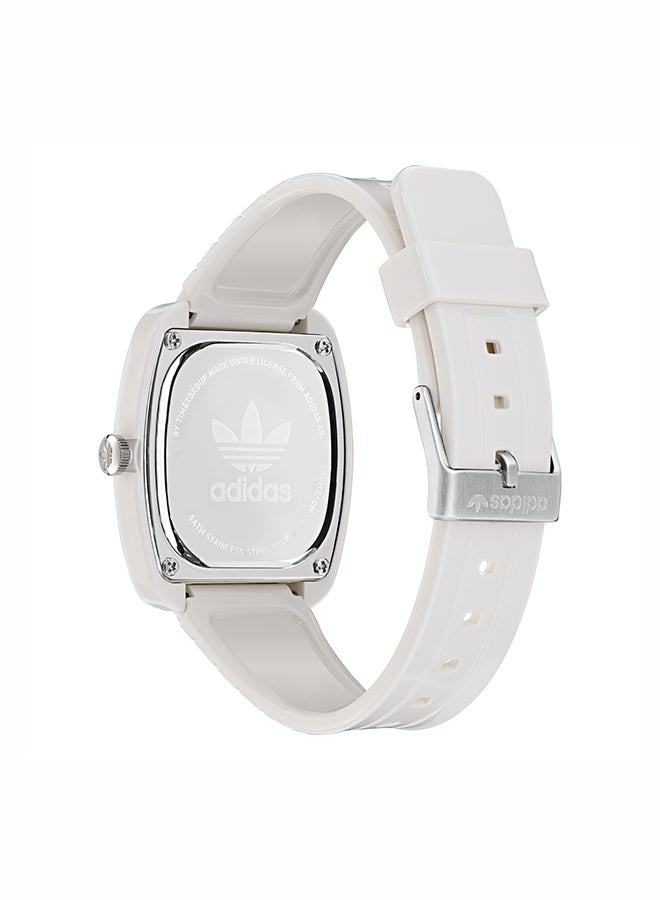 Adidas Uw Retro Wave Two Wht Cs Wht Dl 37Mm Qtz Wht Plstc Ss24 - Image 3
