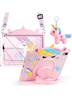 For iPad Mini 6 Case For Kids Girls 8.3 Inch 2021 With Screen Protector Shoulder Strap Key Chain Built Pencil Holder Handle Stand Silicone Protective Tablet Cover For iPad Mini 6Th Generation - pzsku/ZFB2849D586197B27A37AZ/45/_/1733738988/4f9530a6-3b91-4421-8e06-2e5f47765810