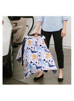 Moro Moro Baby Car Seat Canopy – Minky Fabric, Windproof & Multi-Use  - Image 4