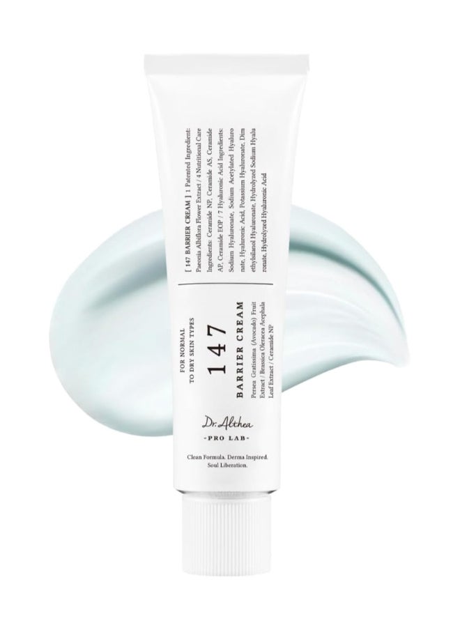 Dr.althea Dr.Althea 147 Barrier Cream Daily Skin Barrier Repair Care Deep Hydrating with Hyaluronic Acid & Ceramides Korean Vegan Skincare for All Skin Types 1.7 Fl Oz  - Image 1